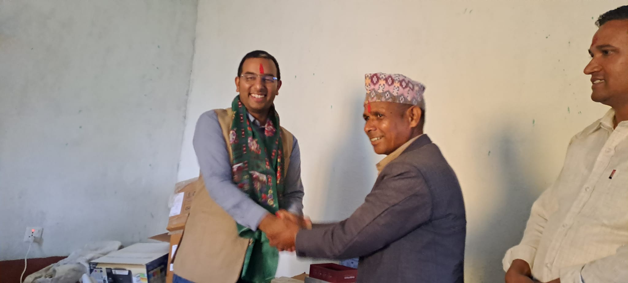 गुराँस-२ ले गरेको स्वागत