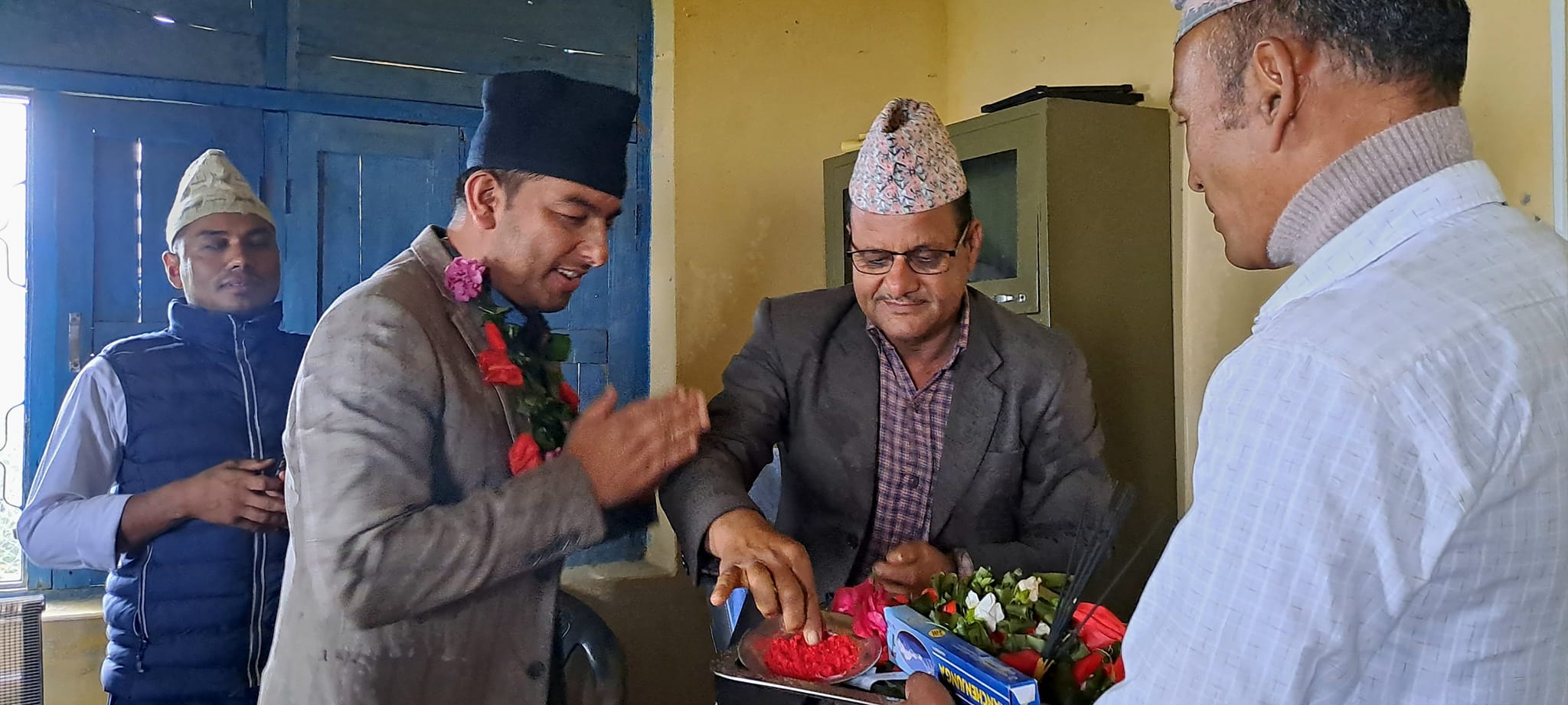 गुराँस ३ ले गरेको स्वागत